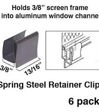 Screen Retainer Clips 1